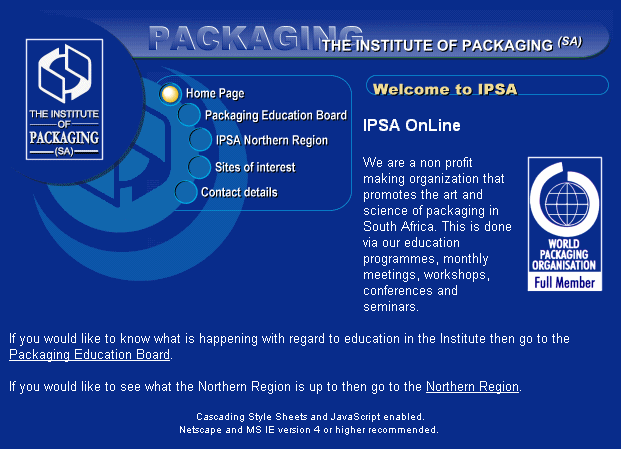 Institute of Packaging SA